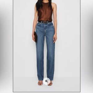 Reformation Denim Straight Leg Jeans